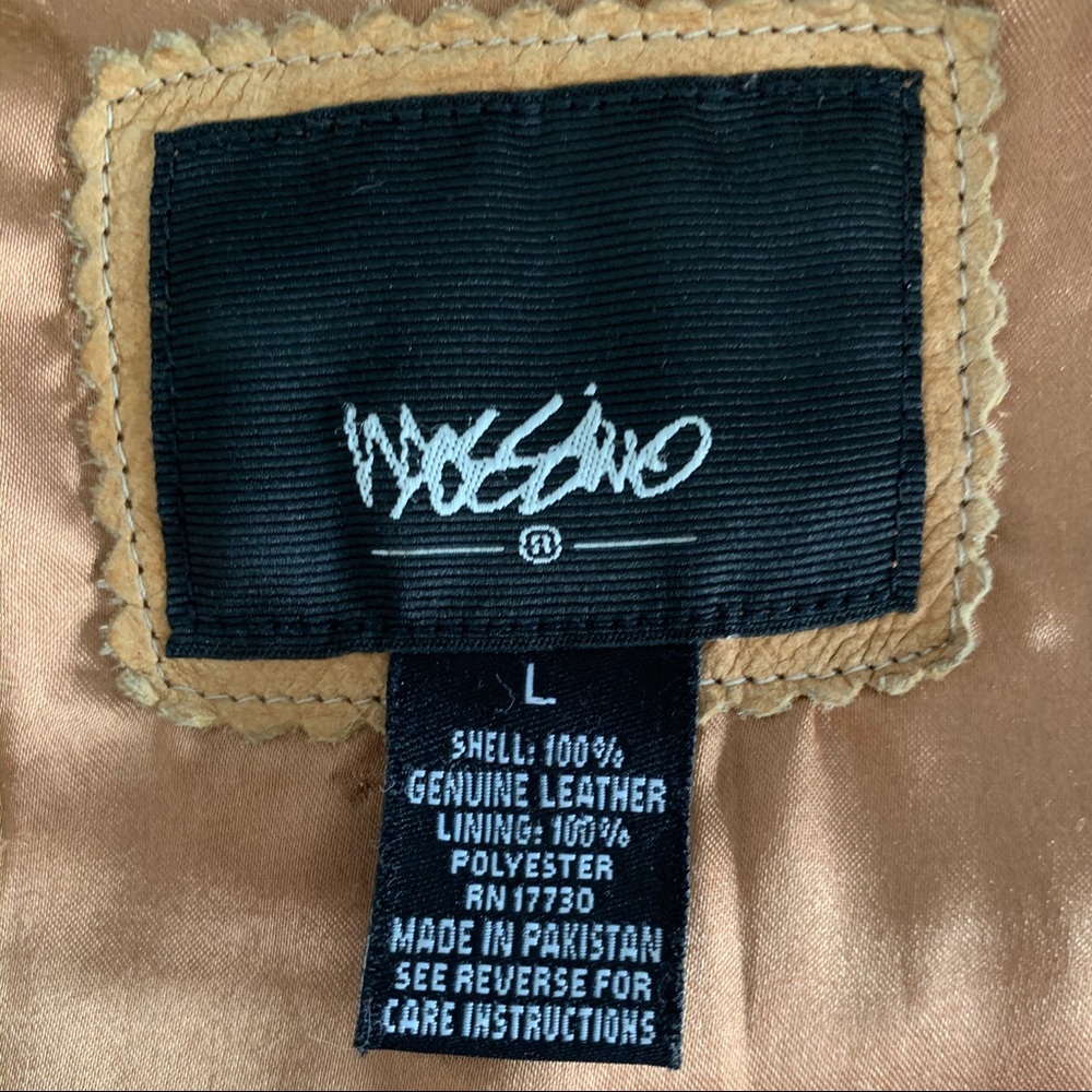 Mossimo | Hazelnut Leather Jacket - image 6